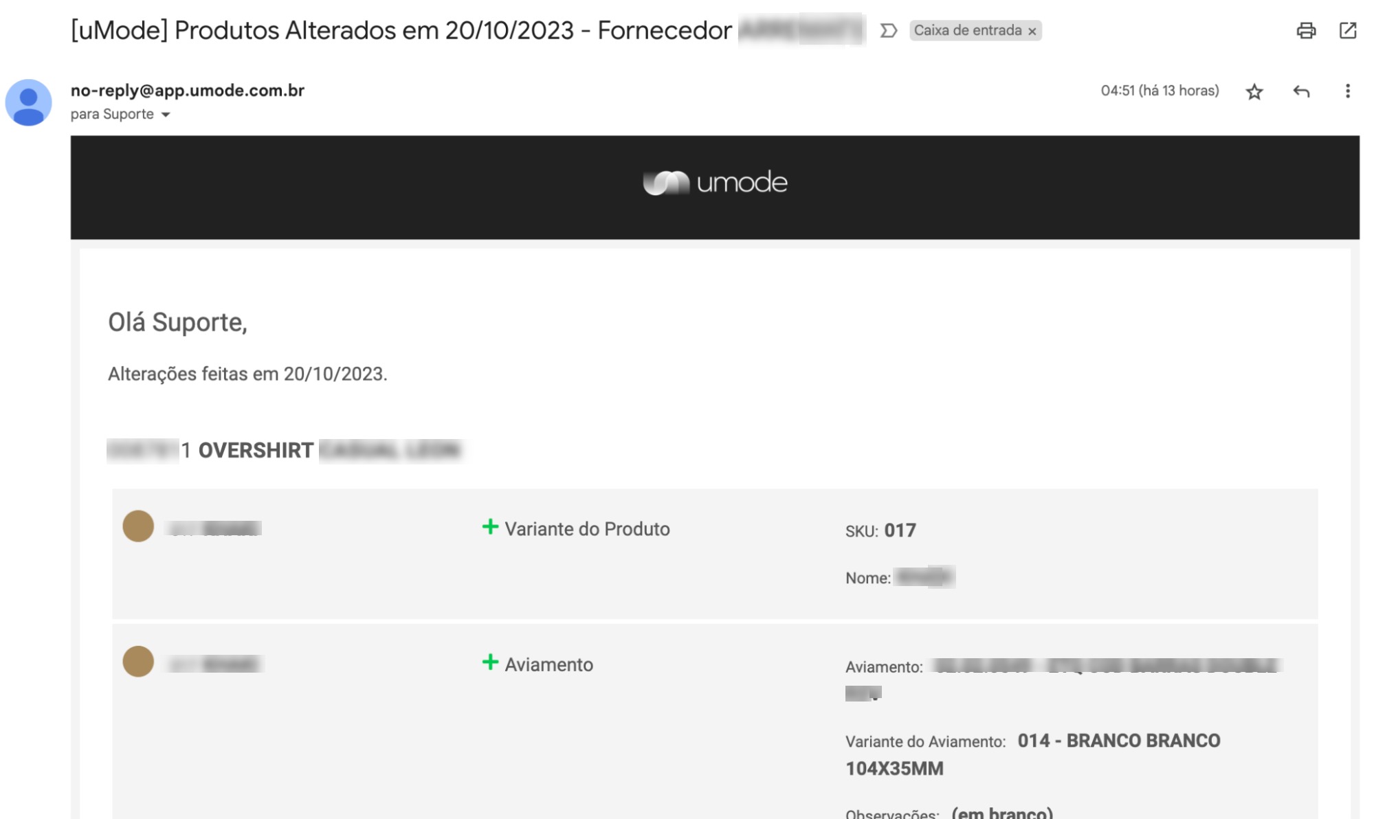 uMode Como o PLM Simplifica o Desenvolvimento de Produtos de Moda - Fornecedores